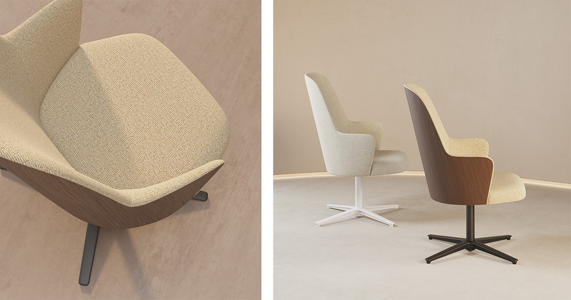 Silla Aleta Executive plana