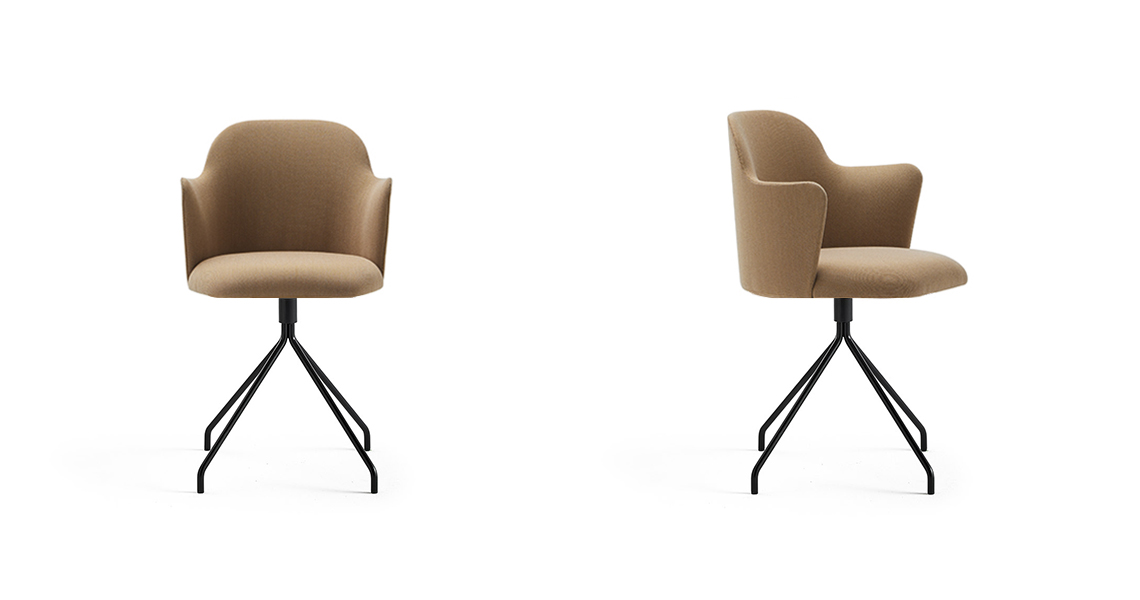 Aleta chair, swivel