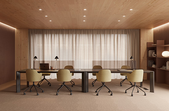 Pyramid swivel base with casters