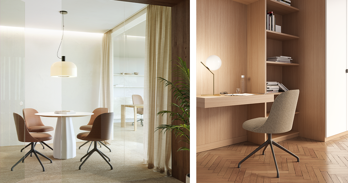 Aleta chair pyramid & swivel