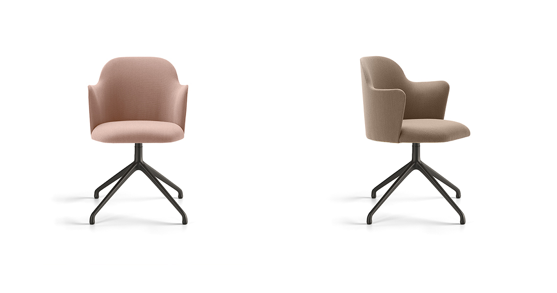 Aleta chair pyramid & swivel