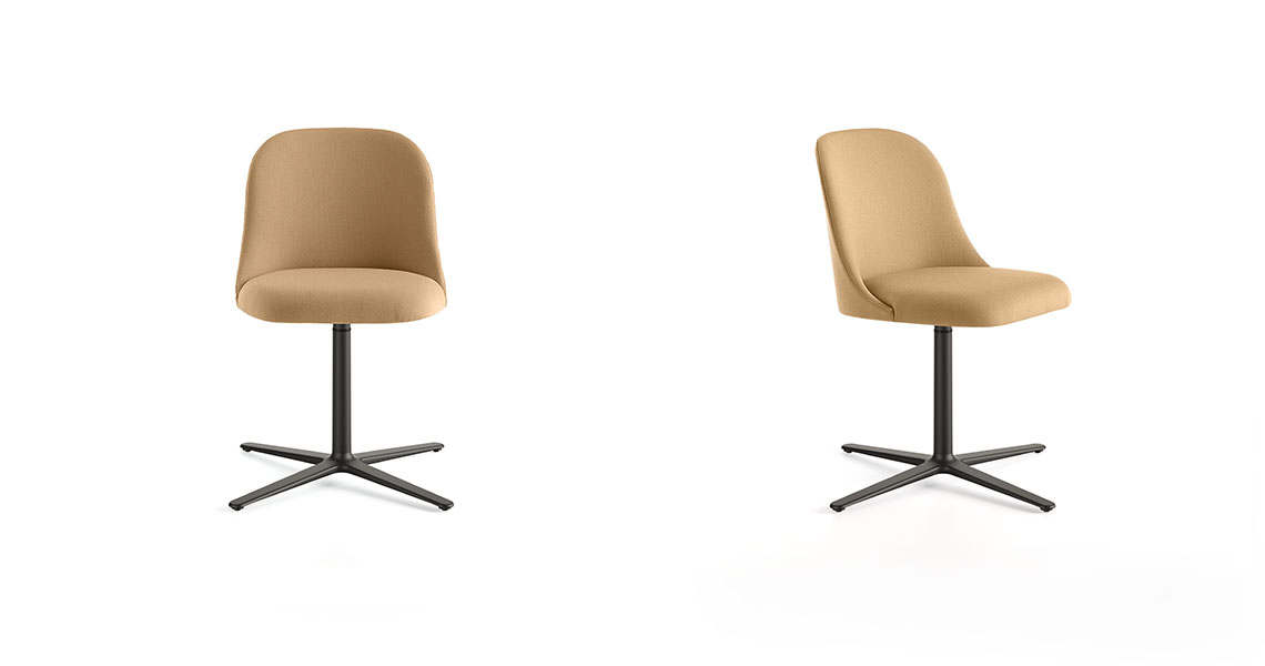 Aleta chair flat & swivel