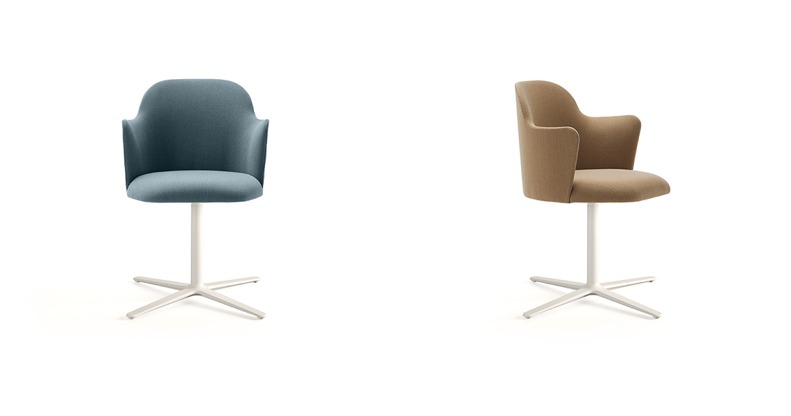 Aleta chair flat & swivel