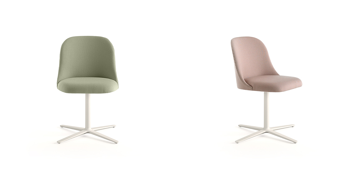 Aleta chair flat & swivel