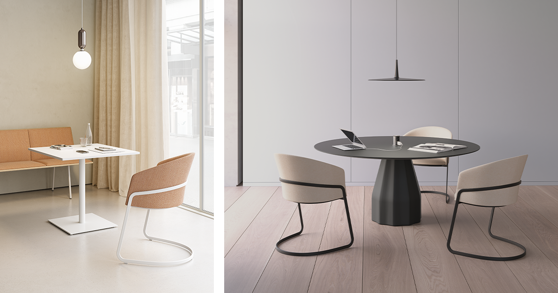 Copa chair, cantilever