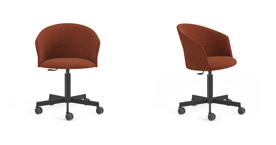 Copa chair with five casters