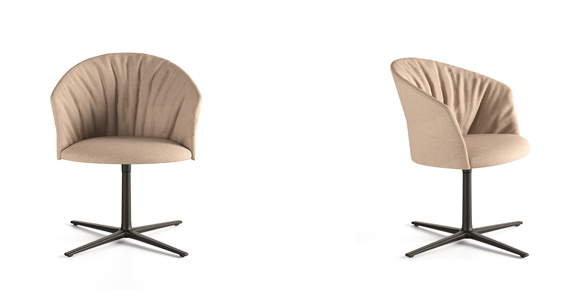 Copa chair flat & swivel