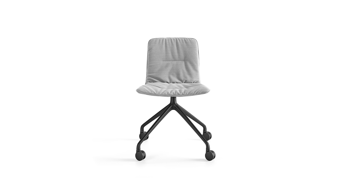Silla Klip piramidal con ruedas