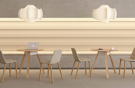 Base cuatro patas de madera