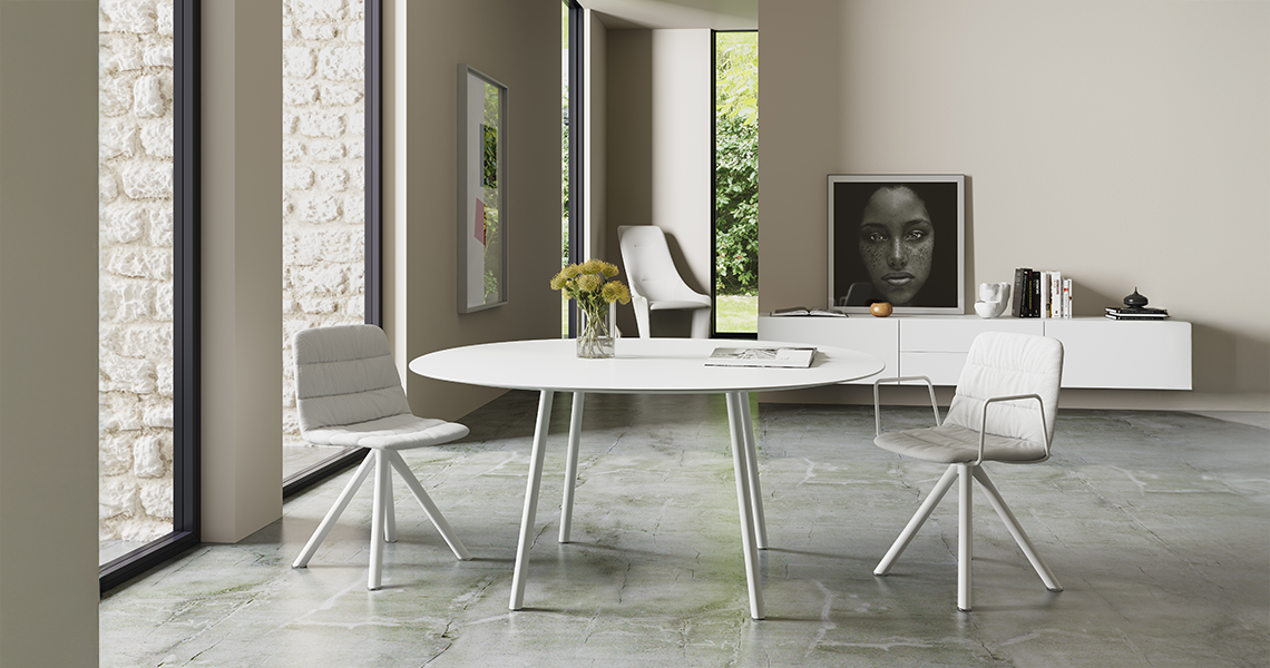 Silla Maarten giratoria