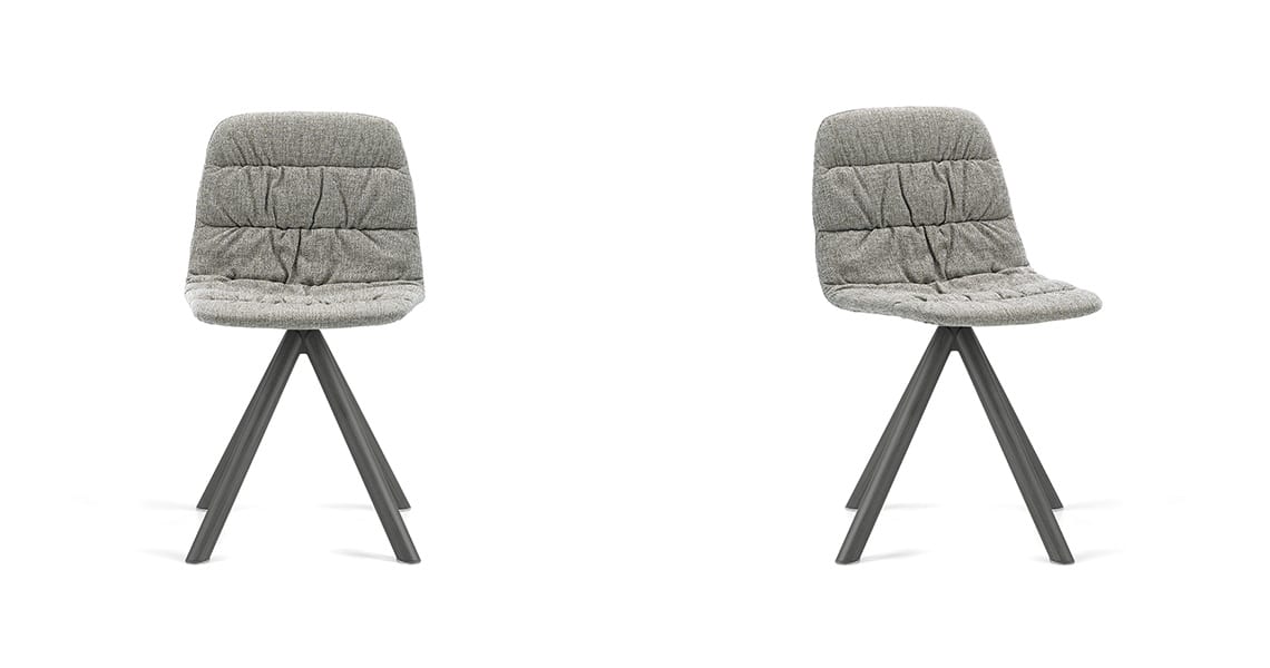 Silla Maarten madera giratoria