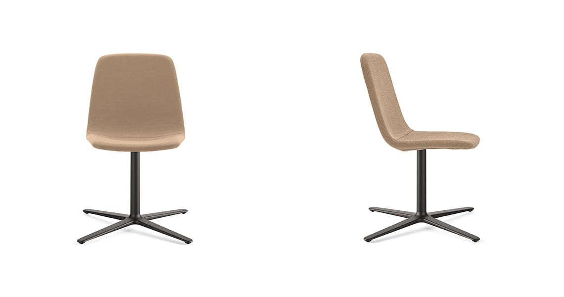 Silla Maarten plana giratoria