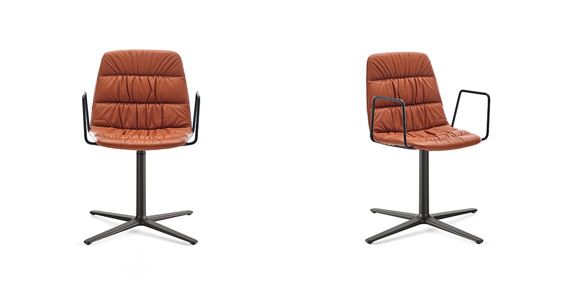 Silla Maarten plana giratoria