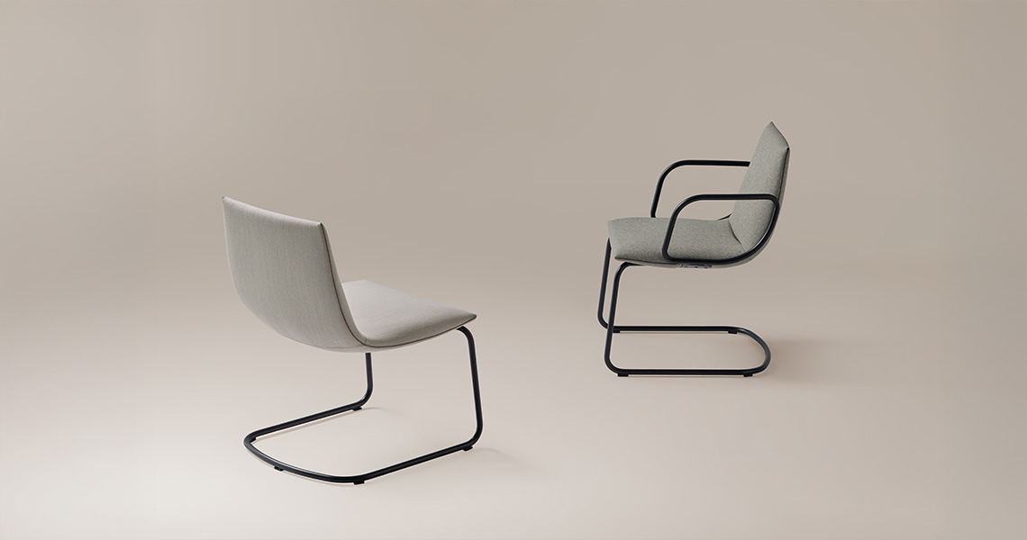 Noha chair, cantilever