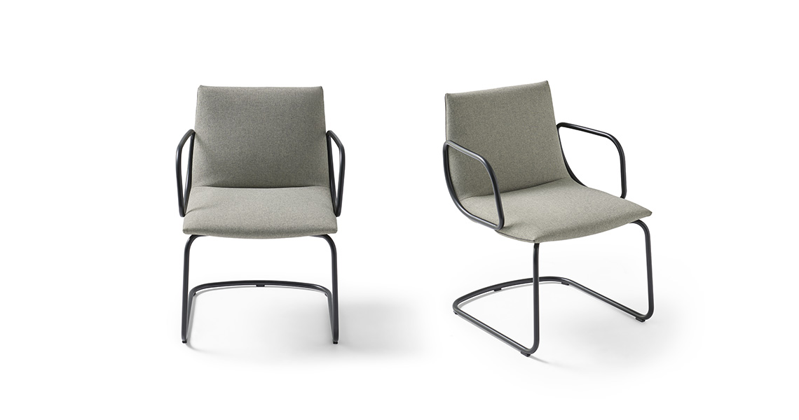 Noha chair, cantilever