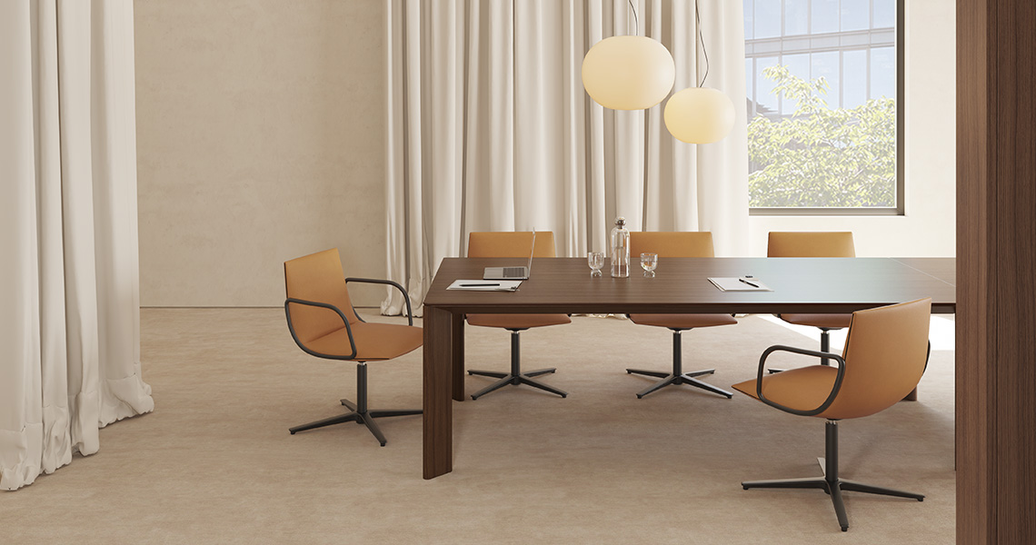 Noha chair, flat swivel