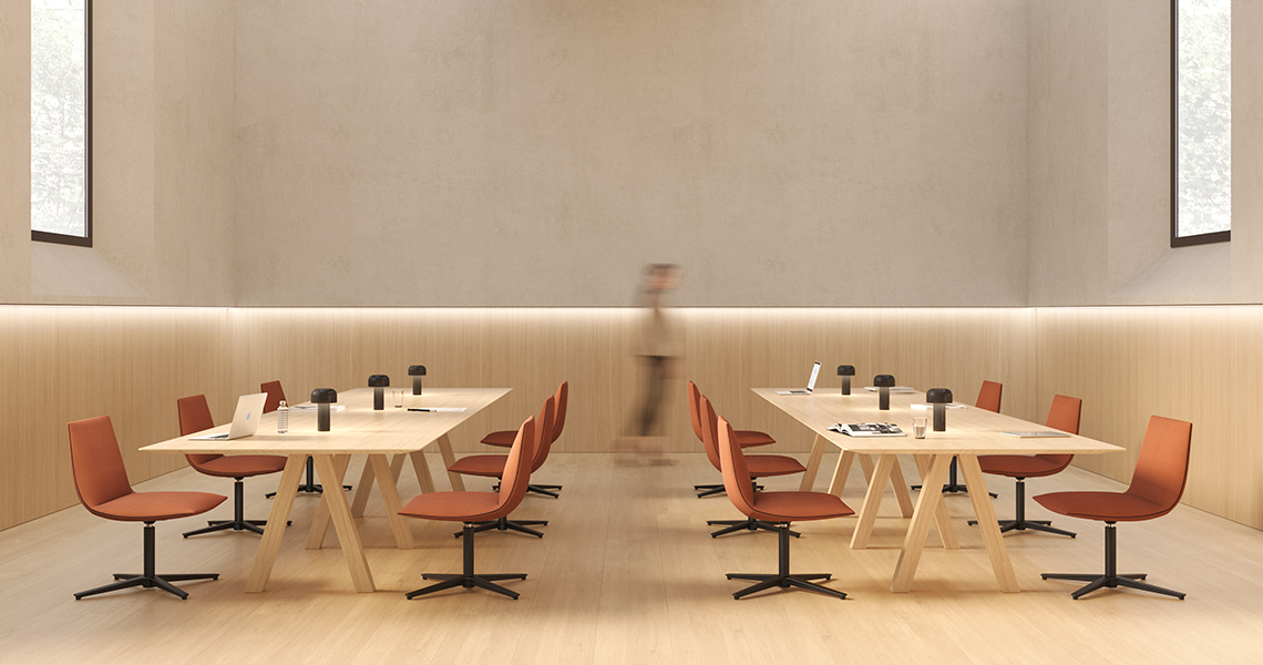 Noha chair, flat swivel