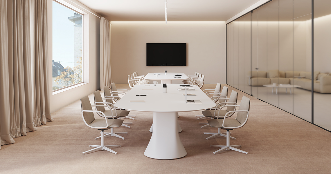 Noha chair, flat swivel
