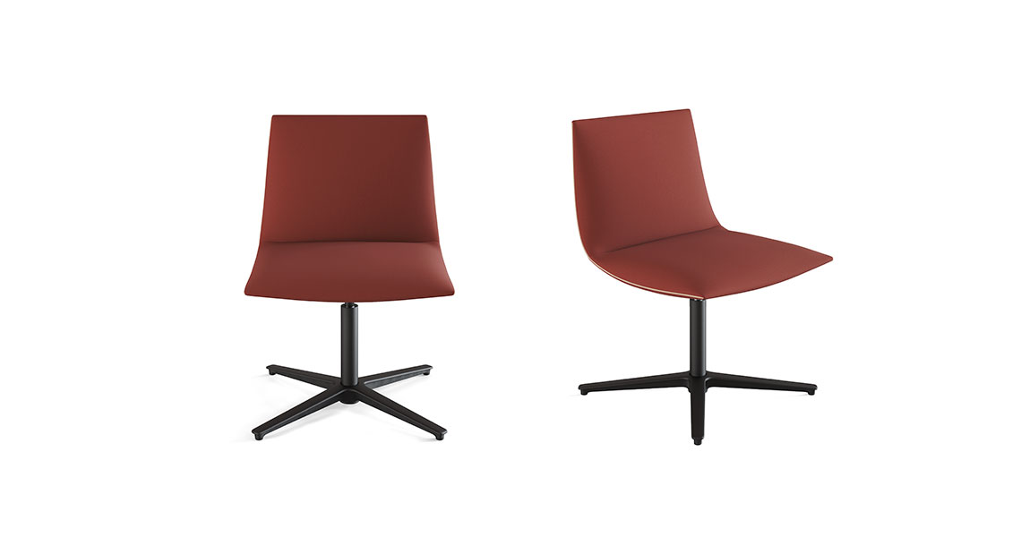 Noha chair, flat swivel
