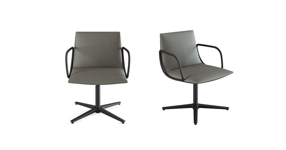 Noha chair, flat swivel