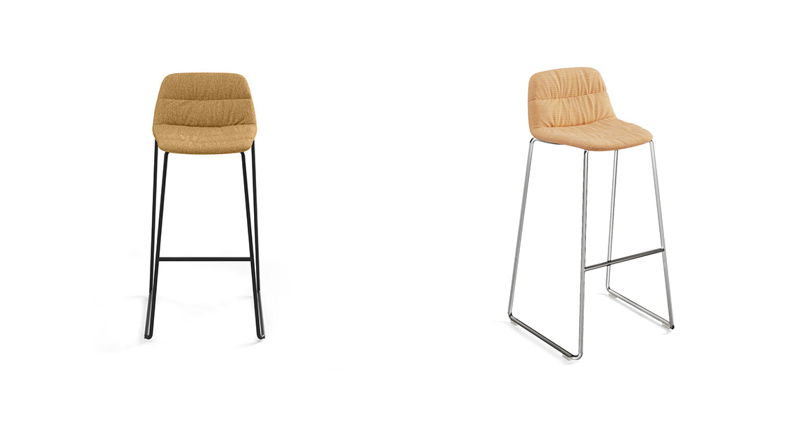 Sled bar stool