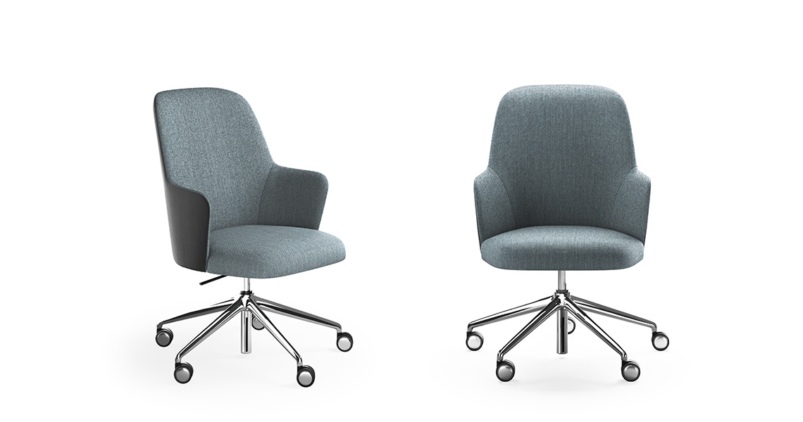 Aleta Executive chair with casters